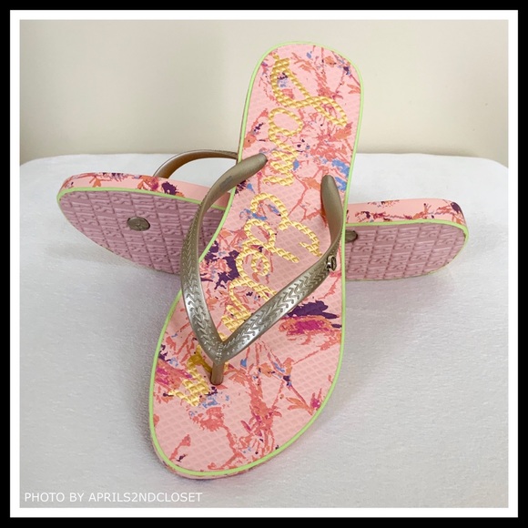 SAM EDELMAN SLIDE SANDALS FLIP FLOPS - Picture 6 of 8